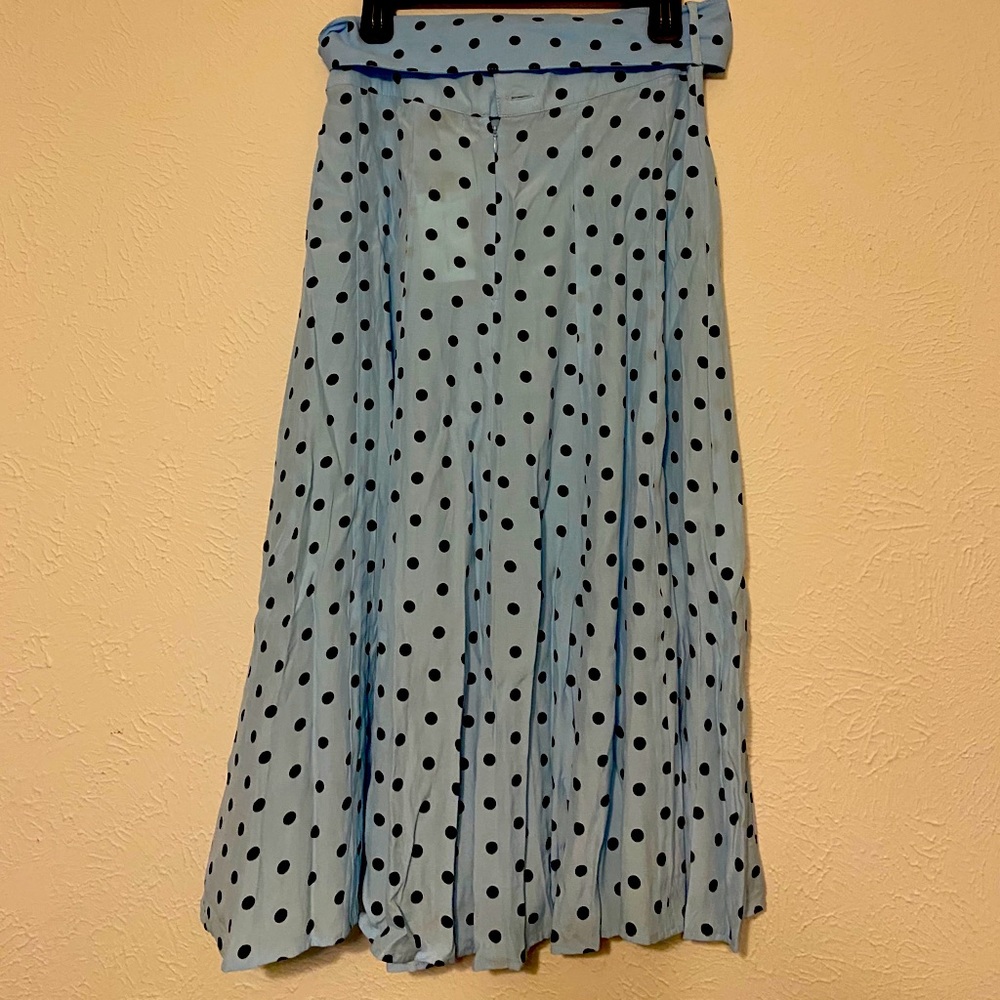 Polka dot skirt